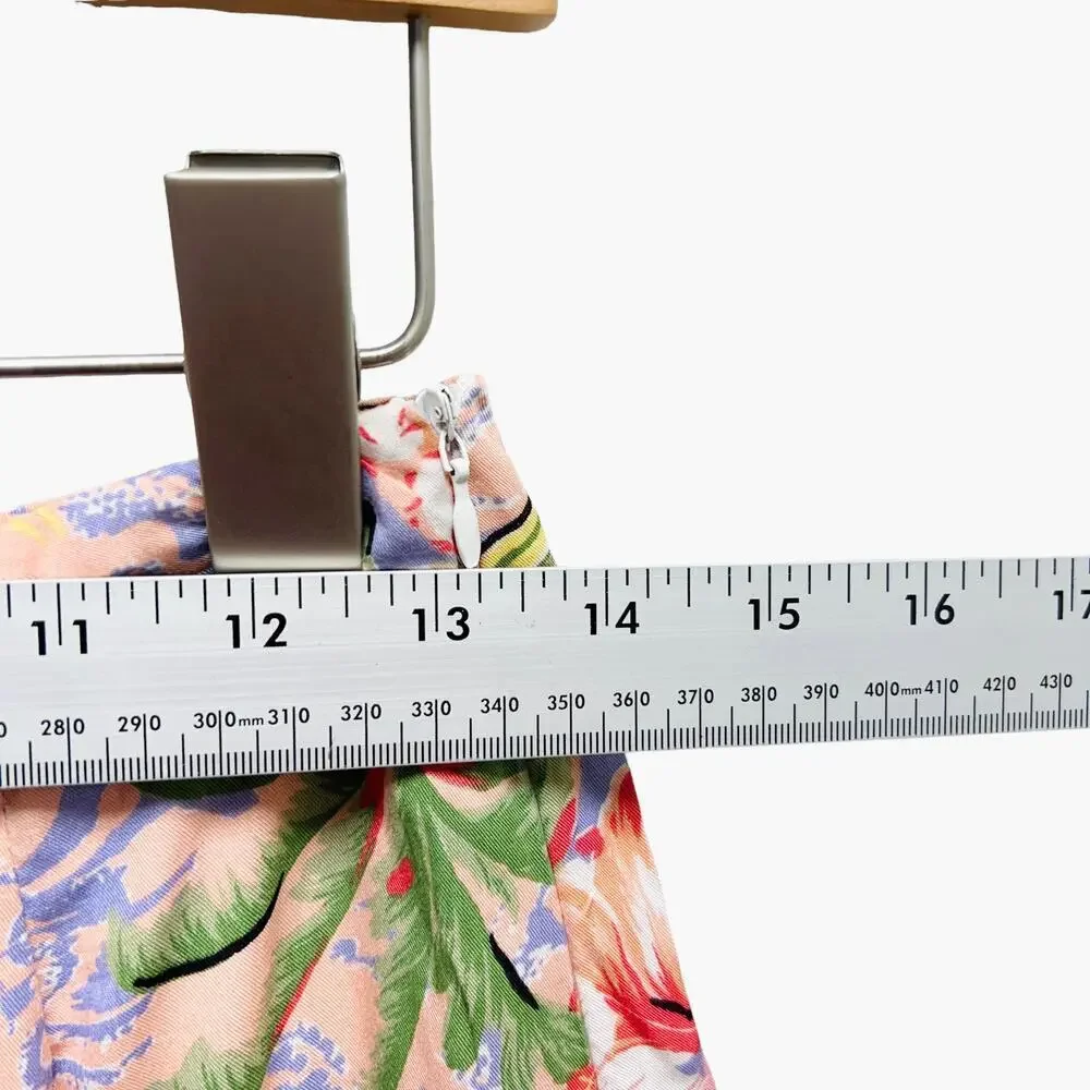 LF The Brand‎ Floral Tropical Shorts Pink Green